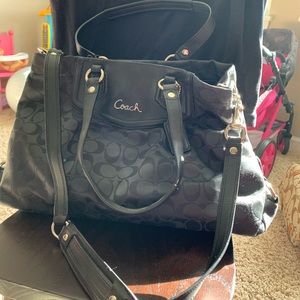 Coach Ashley signature bag